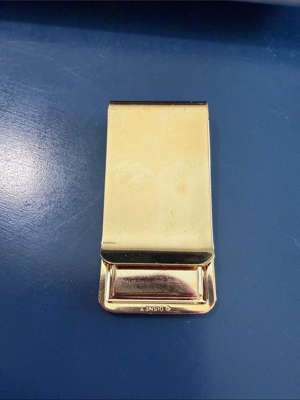 Disney Gold and Silver Scrooge McDuck “Time is Money” Money Clip